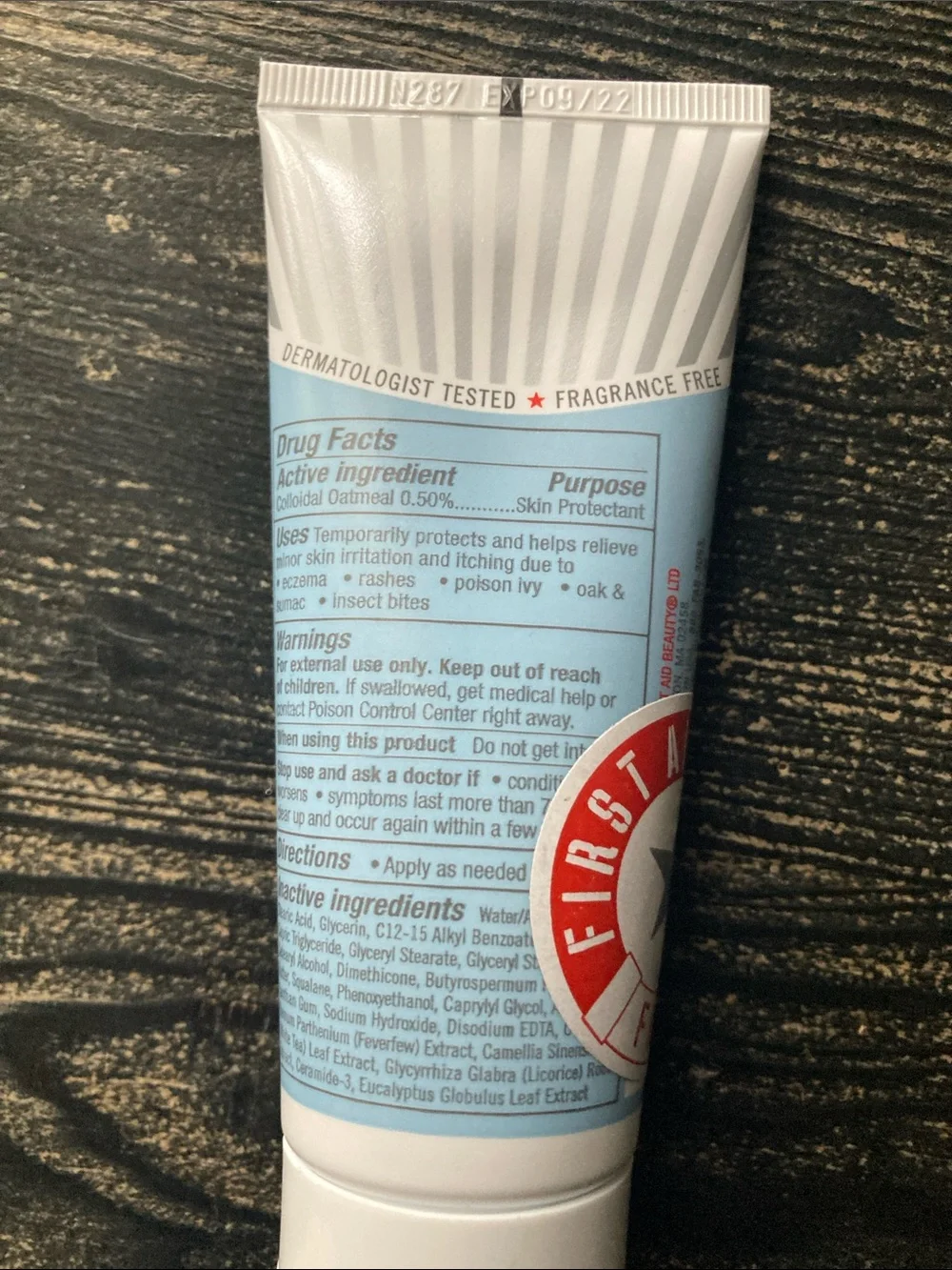 First Aid Beauty Ultra Repair Cream -hydrate dry skin and sooth irritation